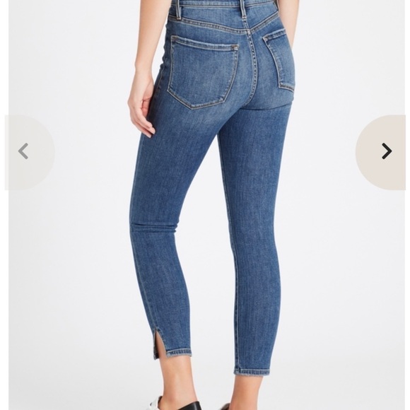 Frame Denim Blue Skinny Jeans - Picture 3 of 12